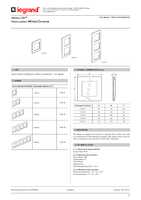 Datasheet for Legrand 754031, EAN: 3414970454447