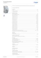 Datasheet for Hager ADS917D, EAN: 3250611011958