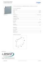 Datenblatt zu Hager BR652105DHLAN, EAN: 4012740911498
