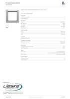 Datenblatt zu Berker 10116014, EAN: 4011334442622