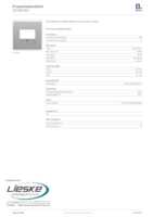 Datasheet for Berker 10336084, EAN: 4011334442844