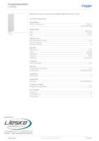 Datasheet for Hager VZ105W, EAN: 3250611008439