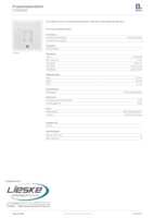 Datasheet for Berker 11708989, EAN: 4011334489122