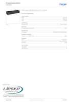 Datasheet for Hager FZ644A, EAN: 3250616004382