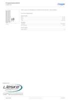 Datasheet for Hager FZ800C, EAN: 3250610700839