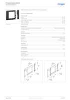 Datasheet for Hager GR0800A9011, EAN: 4012740982139