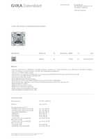 Datenblatt zu Gira 245500, EAN: 4010337031413