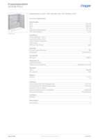 Datasheet for Hager ZB34SET25LK, EAN: 3250617851947