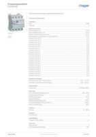 Datasheet for Hager CDA663D, EAN: 3250611620655