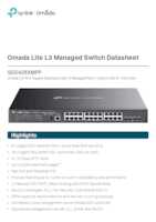 Datasheet for TP-Link SG5428XMPP, EAN: 8885020626445