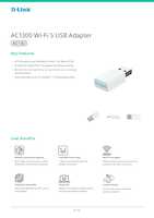 Datasheet for D-Link AC13U, EAN: 0790069475740
