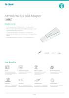 Datasheet for D-Link AX18U, EAN: 0790069475511