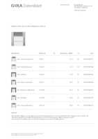 Datenblatt zu Gira 2142600, EAN: 4010337020110