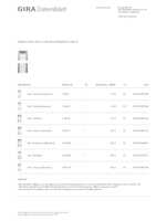 Datenblatt zu Gira 2145600, EAN: 4010337020271