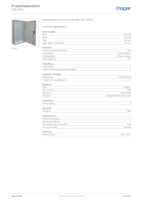 Datasheet for Hager ZAL83U, EAN: 3250611073185