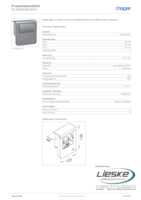 Datasheet for Hager SL200809LEDD1, EAN: 4012740980296