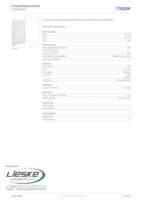 Datenblatt zu Hager FZ014NM, EAN: 7611912539422