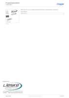 Datasheet for Hager UM00M1, EAN: 3250616231627