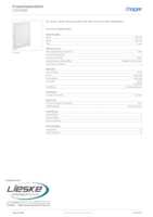 Datenblatt zu Hager FZ010NM, EAN: 7611912539361