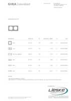Datenblatt zu Gira 021233, EAN: 4010337019800