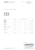 Datenblatt zu Gira 0212335, EAN: 4010337019862