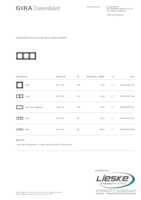Datenblatt zu Gira 0213235, EAN: 4010337021292