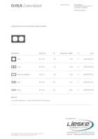 Datenblatt zu Gira 0212235, EAN: 4010337021285