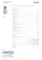 Datasheet for Elcom 1103180BTC, EAN: 3599430019678