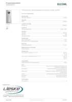 Datasheet for Elcom 1105180BTC, EAN: 3599430019739