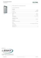 Datasheet for Elcom REW126Y, EAN: 3599430011153