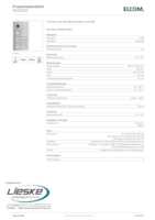 Datasheet for Elcom REQ520Y, EAN: 3599430011795