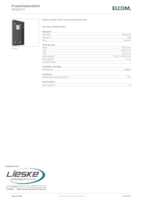 Datasheet for Elcom REW211Y, EAN: 3599430011177