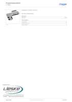 Datasheet for Hager UT90L, EAN: 3250616301160