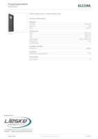 Datasheet for Elcom REW214Y, EAN: 3599430011207