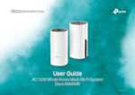 Datasheet for TP-Link Deco M4(2-Pack), EAN: 6935364084189