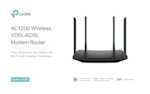 Datasheet for TP-Link ARCHER VR300, EAN: 6935364081942