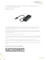 Datasheet for Startech.com HB30A4AIB, EAN: 0065030874243
