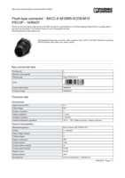 Datenblatt zu Phoenix Contact 1436437, EAN: 4046356438384