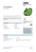 Datasheet for Phoenix Contact 2315256, EAN: 4046356313360