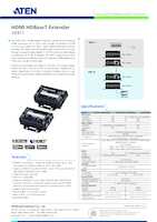 Datasheet for Aten VE811, EAN: 4719264645747