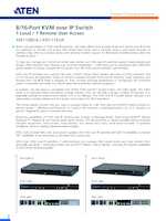 Datasheet for Aten KN1116VA, EAN: 4719264645310