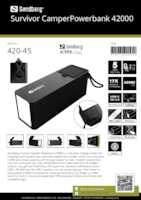 Datasheet for Sandberg 420-45, EAN: 5705730420450