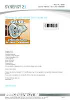 Datasheet for Synergy 21 S21-LED-TOM00081, EAN: 4038816999665