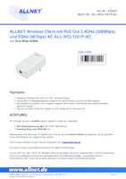 Datenblatt zu Allnet ALL-WCL1201P-AC, EAN: 4038816137449