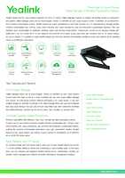 Datasheet for Yealink 1303118, EAN: 6938818310773