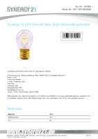 Datasheet for Synergy 21 S21-LED-0024256, EAN: 4038816139542