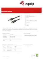 Datenblatt zu Equip 128343, EAN: 4015867205341
