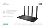 Datenblatt zu TP-Link Archer AX12, EAN: 4895252500875