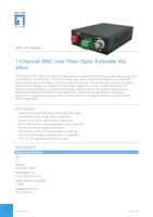 Datasheet for LevelOne AVF-1101, EAN: 4015867206690