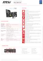 Datasheet for MSI 7E22-001R, EAN: 4711377260787